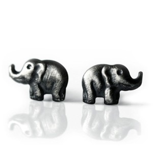 Kolczyki wkrętki duże słoniki